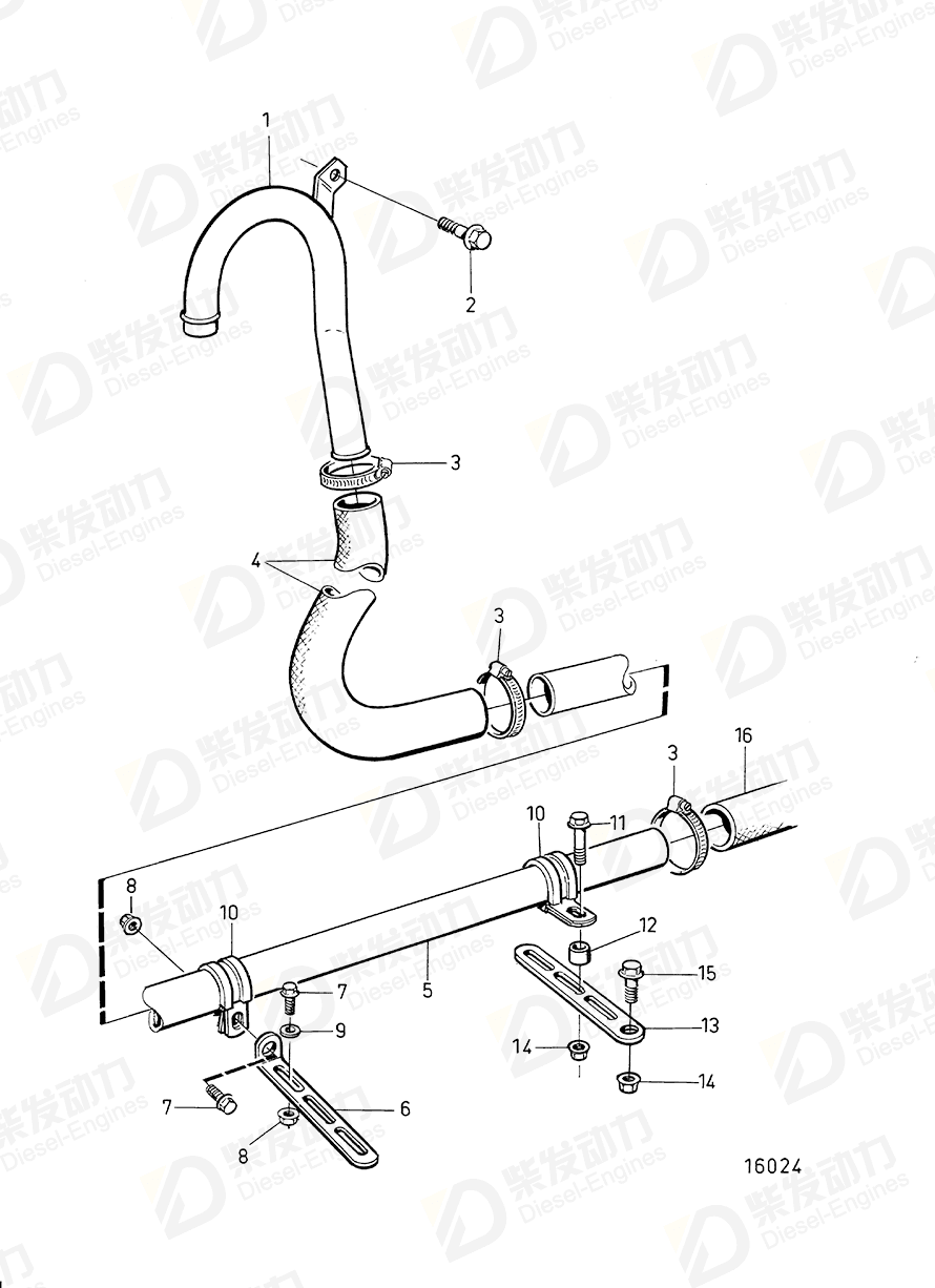 volvo penta Flange screw 965212 Drawing volvo penta Flange screw 965212 Drawing